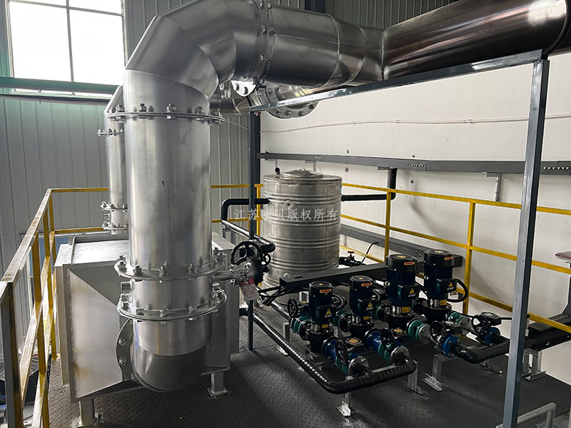 【圖片】煙氣余熱回收制熱水供原料車間恒溫系統