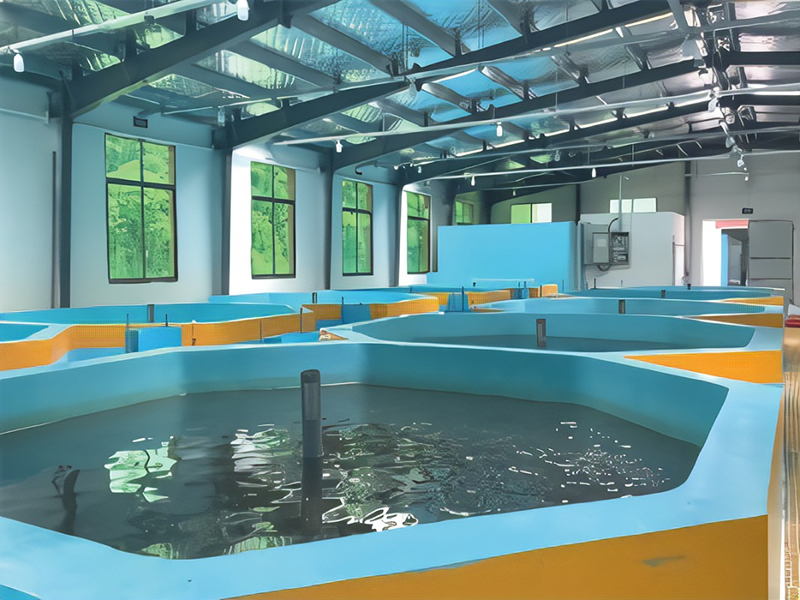 空氣源熱泵工廠化循環海水養殖恒溫系統