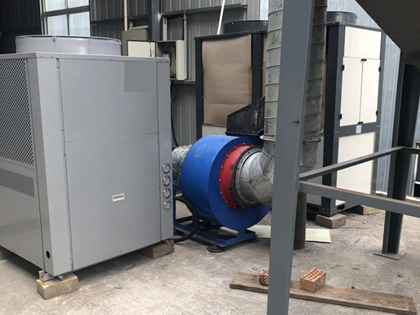 中頻爐余熱回收采暖及烘干