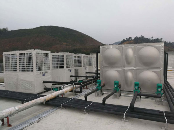 浙江銅廬電鍍廠高溫熱泵機組